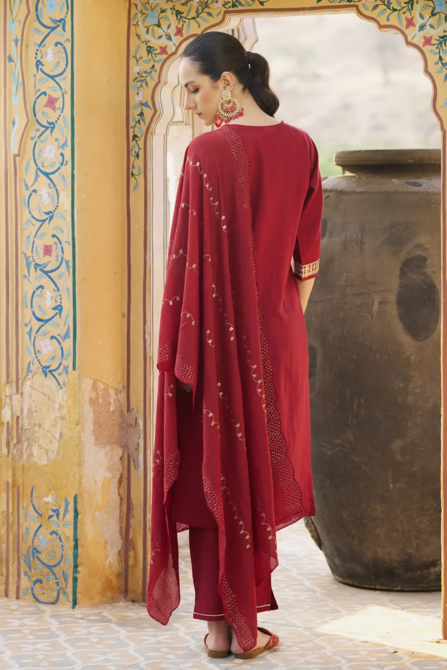 Pavitra Women Kurta and Pant Sets Viscose Rayon Fabric | VICORA