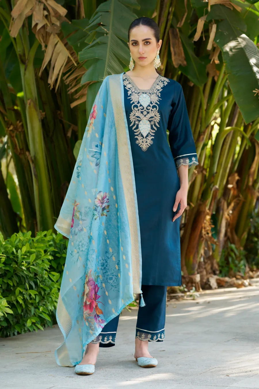 Zivaah Women Kurta and Pant Viscose Rayon Fabric | VICORA