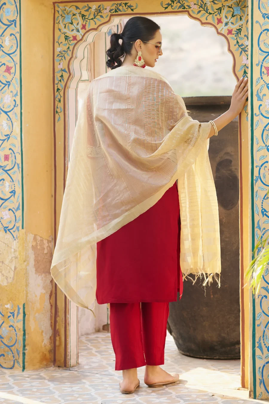 Women Kurta and Pant Sest Viscose Rayon | VICORA